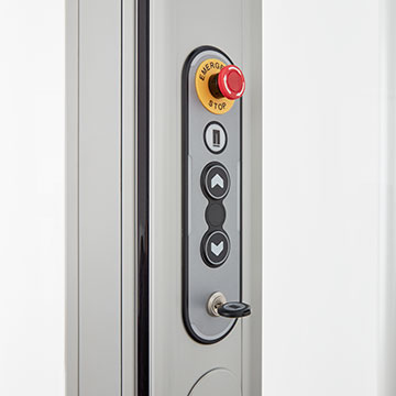 Panel de control del ascensor para casas