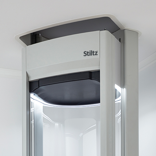 sistema de impulsion integrado | el ascensores para casas Stiltz